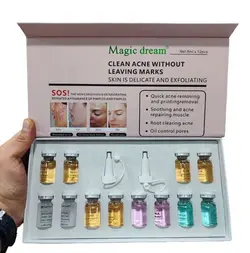 پک 12 عددی کوکتل درمانی صورت مجیک دریم Magic dream - کاخ زیبایی