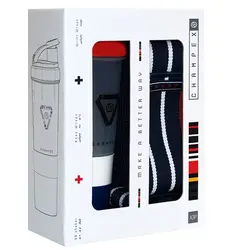 ست شیکر و زانوبند و مچبند بدنسازی Champex (چمپکس) X3P