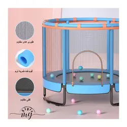 ترامپولین اتاق کودک حفاظ دار