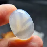 نگین سنگ عقیق  آبدار رگه سلیمانی شن دار  خراسانی کد 27984