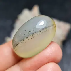 نگین درشت سنگ عقیق شن دارمعدنی کد 27156