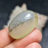 نگین درشت سنگ عقیق شن دارمعدنی کد 27156