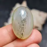 نگین درشت سنگ عقیق شن دارمعدنی کد 27156