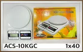 ترازو آشپزخانه کمری ۱۰ کیلویی مدل acs_10kg-c