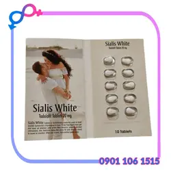 سیالیس_سفید دفترچه ای ۳کاره (تأخیری_حجم دهنده_افزایش میل جنسی) تادالافیل Sia lis white 20 mg - زوجینه
