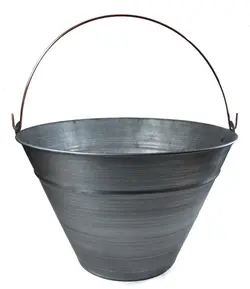 سطل بنایی گالوانیزه پرسی 25 یک تیکه سورین گلدیس