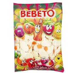 پاستیل ببتو Bebeto با طرح نیمرو 1000 گرم