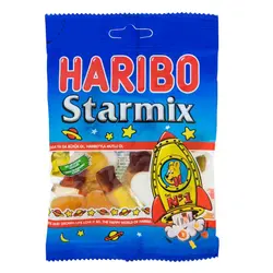 پاستیل سفینه فضایی هاریبو HARIBO-starmix میوه ای 160 گرم