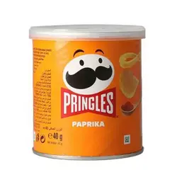 چیپس انگلیسی پرینگلز اصل Pringles Sweet Paprika با طعم پاپریکا 40 گرم