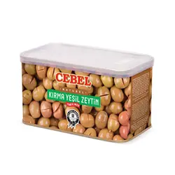 زیتون سبز جبل Cebel Cracked Green Olives ترک خورده 700 گرم