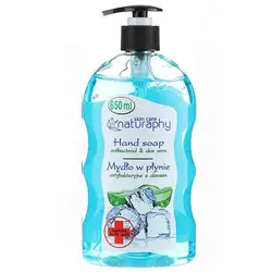 صابون مایع آنتی باکتریال ناتروفی Naturaphy حاوی عصاره آلوئه ورا 650 میل