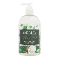 صابون مایع انگلیسی یاردلی Yardley Gardenia &amp; Coconut با عصاره گل گاردنیا و نارگیل 500 میل