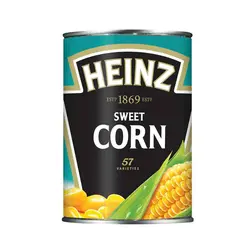 کنسرو ذرت شیرین هاینز Heinz Sweet Corn با طعم شیرین 400 گرم