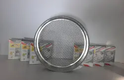 الک آزمایشگاهی 18 اینچ تمام استیل سایز 30 _ 600 میکرون