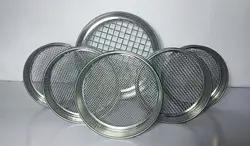 درب و کفی الک آزمایشگاهی 12 اینچ تمام استیل