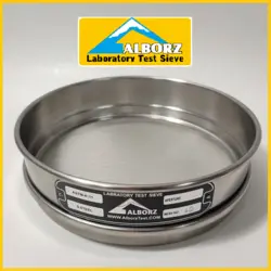 الک آزمایشگاهی 8 اینچ تمام استیل سایز 8 _ 2.36 میلی متر
