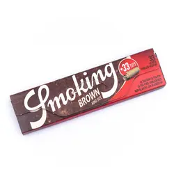 پیپر فیله دار Smoking اورجینال قهوه ای - کامروا