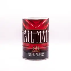 زیر سیگاری قوطی طرح Pall Mall قرمز - کامروا