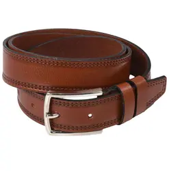 کمربند چرم طبیعی مردانه پارینه مدل BP6-1 4CM*752