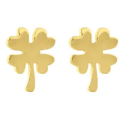 گوشواره زنانه طرح شبدر کد 011