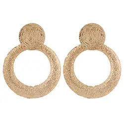 گوشواره زنانه مدل دایره کد E3235