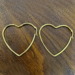 گوشواره زنانه مدل قلب 