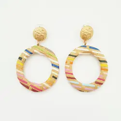 گوشواره زنانه مدل دایره