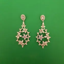 گوشواره زنانه مدل گل*760