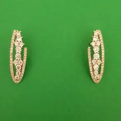 گوشواره زنانه مدل بیضی*926