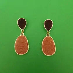 گوشواره زنانه مدل بیضی 05