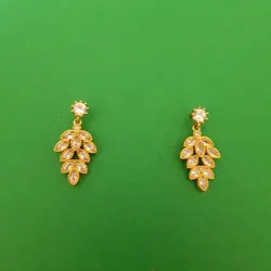 گوشواره زنانه مدل برگ 012