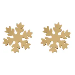 گوشواره میخی طرح برف