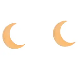 گوشواره زنانه طرح ماه کد GO1338*502