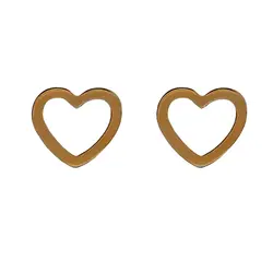 گوشواره زنانه طرح قلب کد ach-036*430