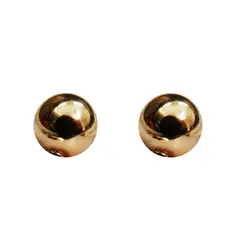 گوشواره زنانه ژوپینگ مدل کروی توپی کد G 492