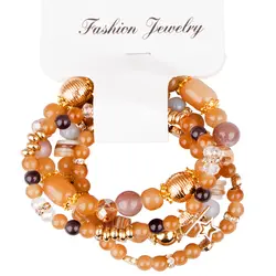 دستبند زنانه کد so-111 بسته 4 عددی