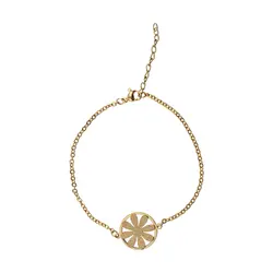 دستبند زنانه طرح گل کد 01