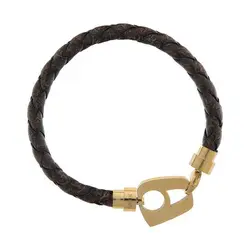 دستبند زنانه نیمانی مدل پلاک رزگلد