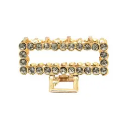 کلیپس مو زنانه مدل فلزی نگین دار