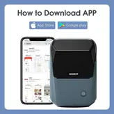 پرینتر لیبل زن حرارتی نیمبات مدل jingchen B1