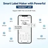 پرینتر لیبل زن حرارتی نیمبات مدل jingchen B1