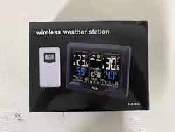 ایستگاه هواشناسی فانجو – Fanju مدل FJ3383C – پیش بینی آب و هوا، دما، رطوبت