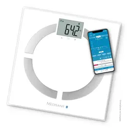 ترازوی تشخیصی و هوشمند آنالیز بدن مدیسانا آلمان Medisana BS 444 CONNECT Body analysis scale | مقیاس آنالیز بدن