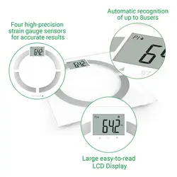 ترازوی تشخیصی و هوشمند آنالیز بدن مدیسانا آلمان Medisana BS 444 CONNECT Body analysis scale | مقیاس آنالیز بدن