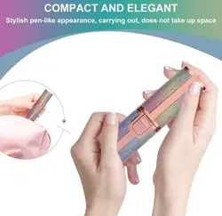 دستگاه اصلاح موهای صورت، ابرو، بینی Nuonove - Eyebrow Hair Remover 2 In 1