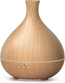 دستگاه بخور/خوشبو کننده و رطوبت ساز (آروماتراپی هوشمند) Vivlot, Aroma Diffuser |  با تایمر و 7 نور RGB، مدل | 500 میلی متر VL-PCN009