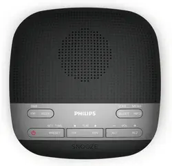 رادیو PHILIPS فیلیپس R3505/12 رادیویی DAB+ (زنگ هشدار دوگانه، تایمر خواب، طراحی فشرده، رادیو دیجیتال DAB+/FM، همگام‌سازی خودکار زمان، پشتیبان‌گیری از باتری)
