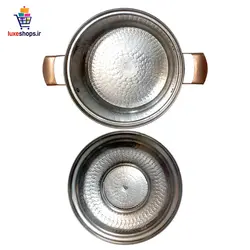 ماهیتابه مسی دو دسته