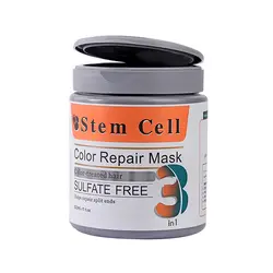 ماسک مو فاقد سولفات مدل 3in1 مخصوص موهای رنگ و هایلایت شده استم سل