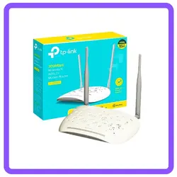 مودم روتر ADSL2 Plus بی‌سیم N300 تی پی-لینک مدل TD-W8961N (گارانتی پارس 36 ماه - زولتریکس 36 ماه )